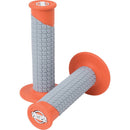 PRO TAPER CLAMP ON ORANGE & GREY PILLOW TOP GRIPS