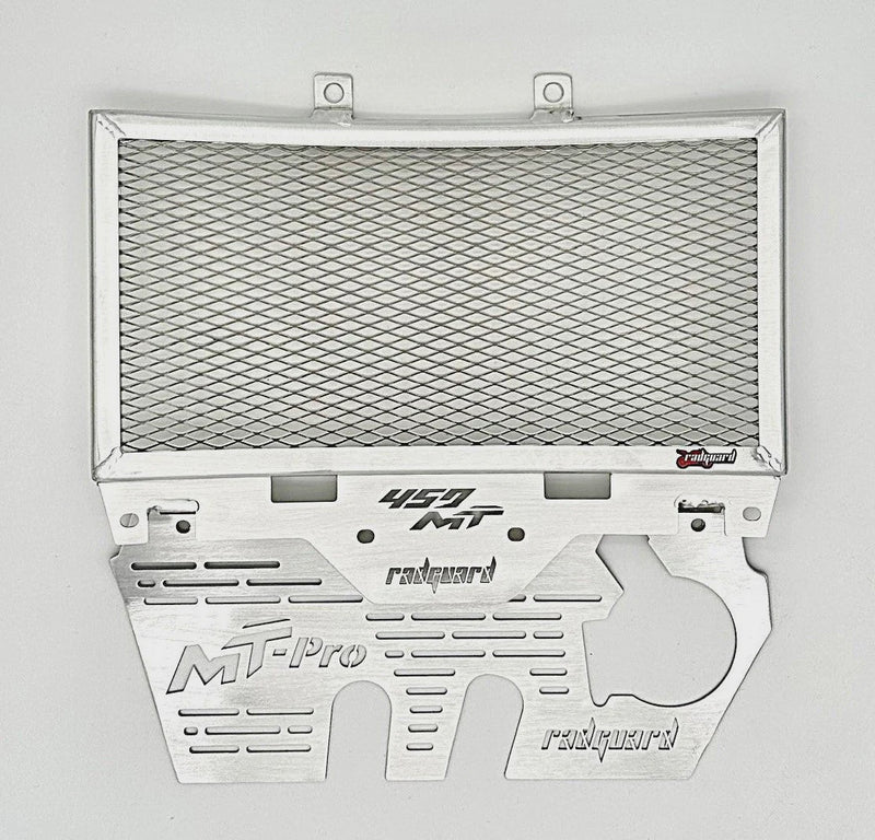 CFMOTO 450MT 2024 RADIATOR & EXHAUST GUARD SET POLISHED