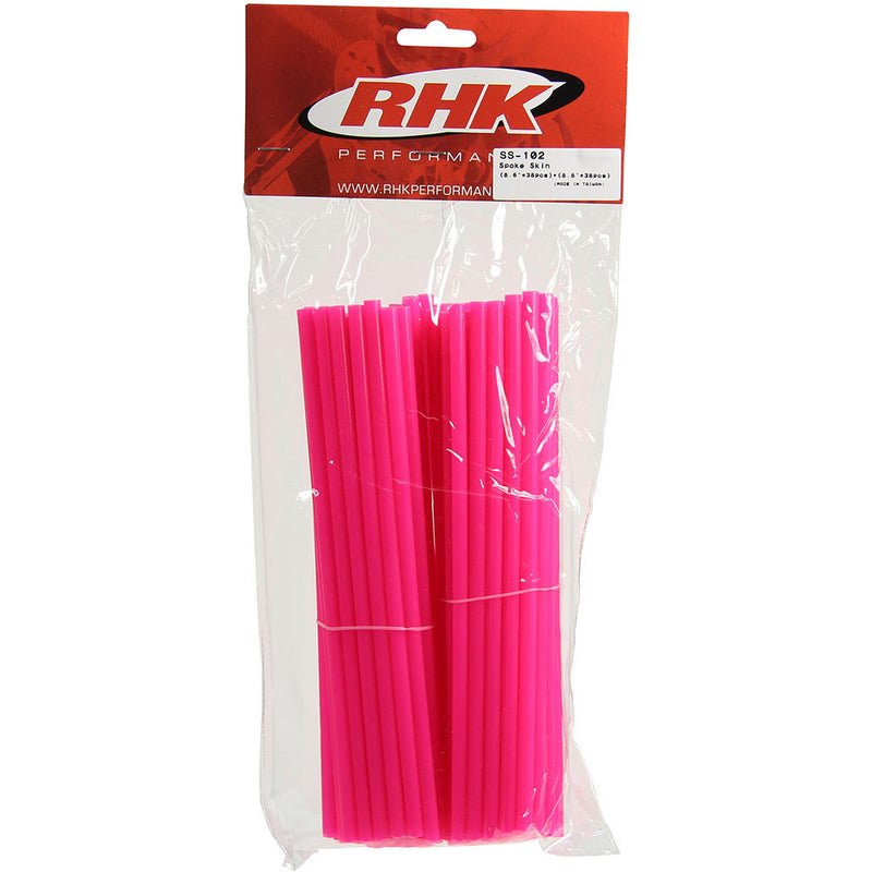 RHK PINK FRONT & REAR WHEEL SPOKE WRAPS