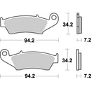 SBS SINTERED BRAKE PADS - SB694SI
