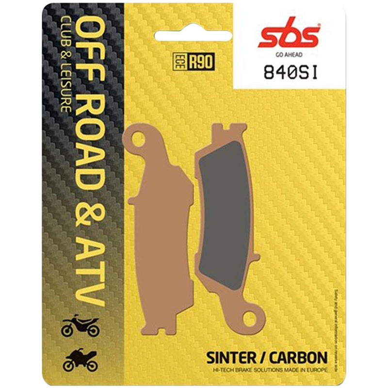 SBS YAMAHA YZ/YZF SINTERED FRONT BRAKE PADS - SB840SI