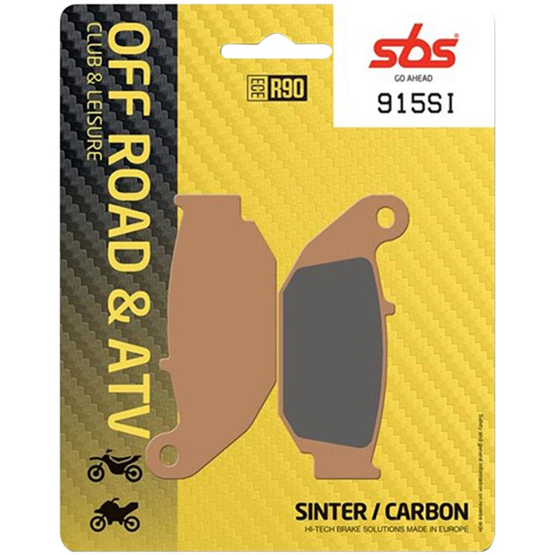 SBS HONDA CRF250-300L/RALLY 17-24 SINTERED REAR BRAKE PADS - SB965SI