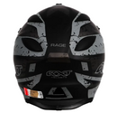 RXT A727 SECTOR RAGE MATTE BLACK & GREY HELMET