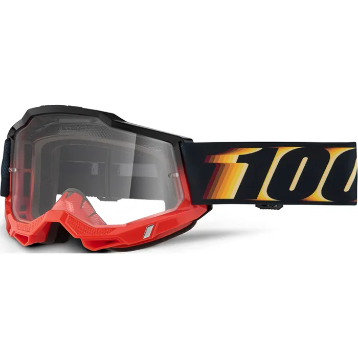 100% ACCURI 2 STAMINO2 GOGGLES WITH CLEAR LENS