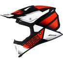 SUOMY X-WING GRIP BLACK / ORANGE HELMET