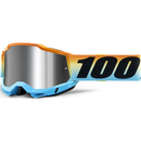 100% ACCURI 2 SUNSET KIDS GOGGLES WITH SILVER MIRROR LENS