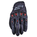 FIVE STUNT EVO 2 AIRFLOW CAMO, BLACK & RED GLOVES