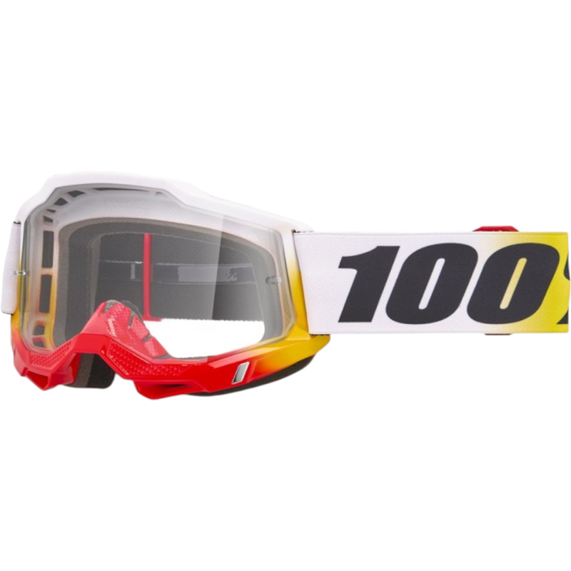 100% ACCURI 2 TORKEN GOGGLES WITH CLEAR LENS
