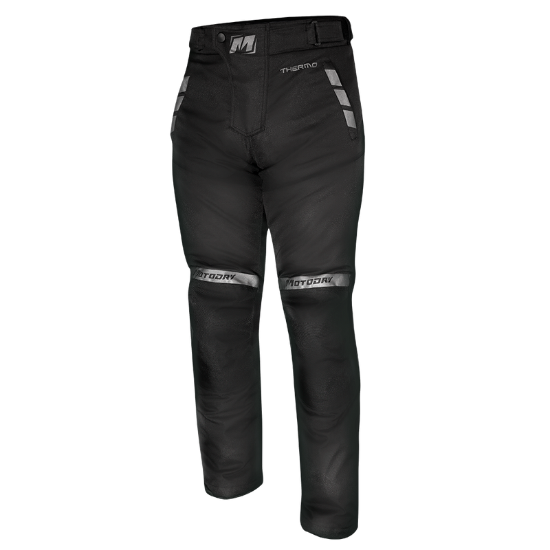 MOTODRY THERMO BLACK PANTS