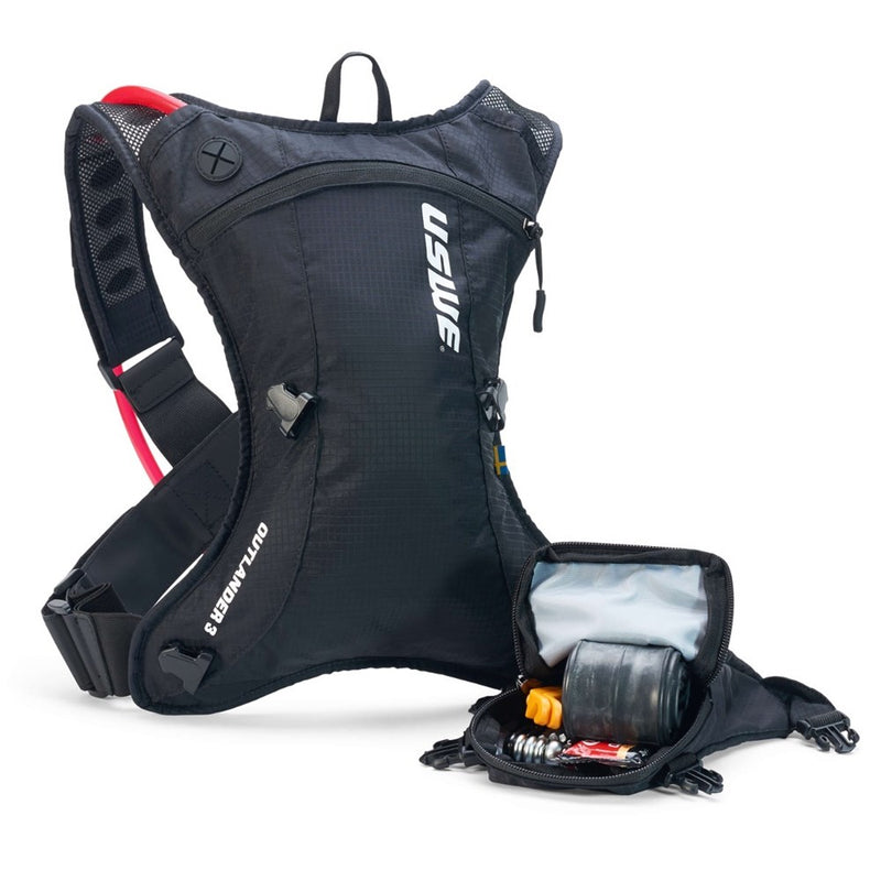 USWE OUTLANDER 3L CARBON BLACK HYDRATION PACK