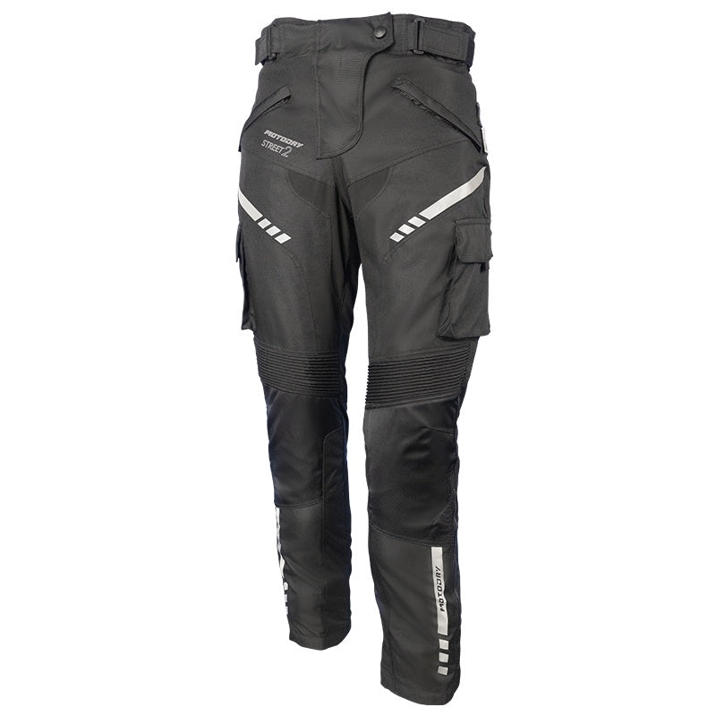 MOTODRY STREET 2 LADIES BLACK PANTS