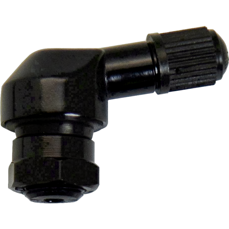 MCS BLACK ALLOY 10MM RIGHT ANGLE VALVE STEM