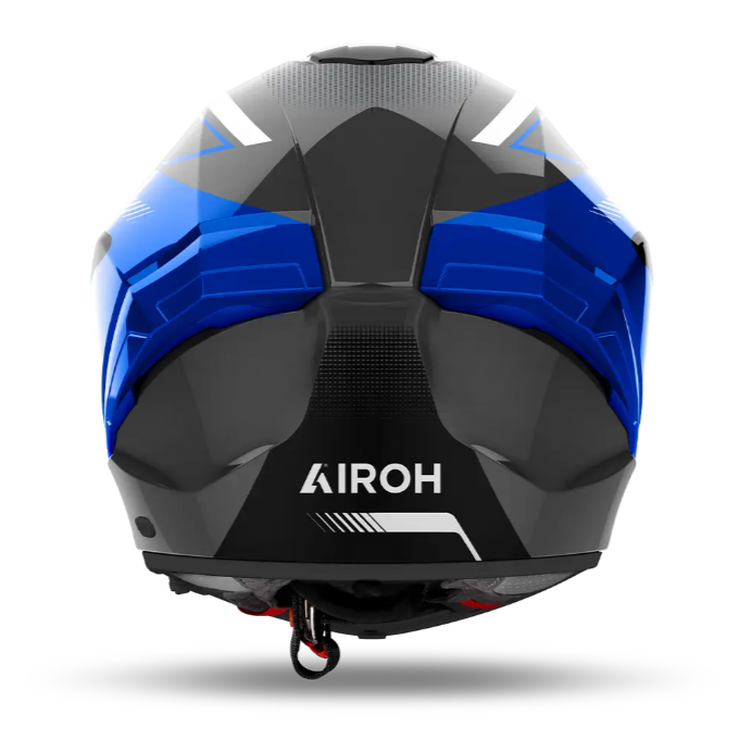 AIROH MATRYX WIDE  BLUE GLOSS HELMET