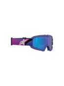 ALPINESTARS VISION CORP PURPLE & FLURO-PINK KIDS GOGGLES WITH BLUE MIRROR LENS