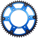 SUPERSPROX 49T SHERCO/GAS GAS/HUSQVARNA/SUZUKI STEALTH BLUE REAR SPROCKET