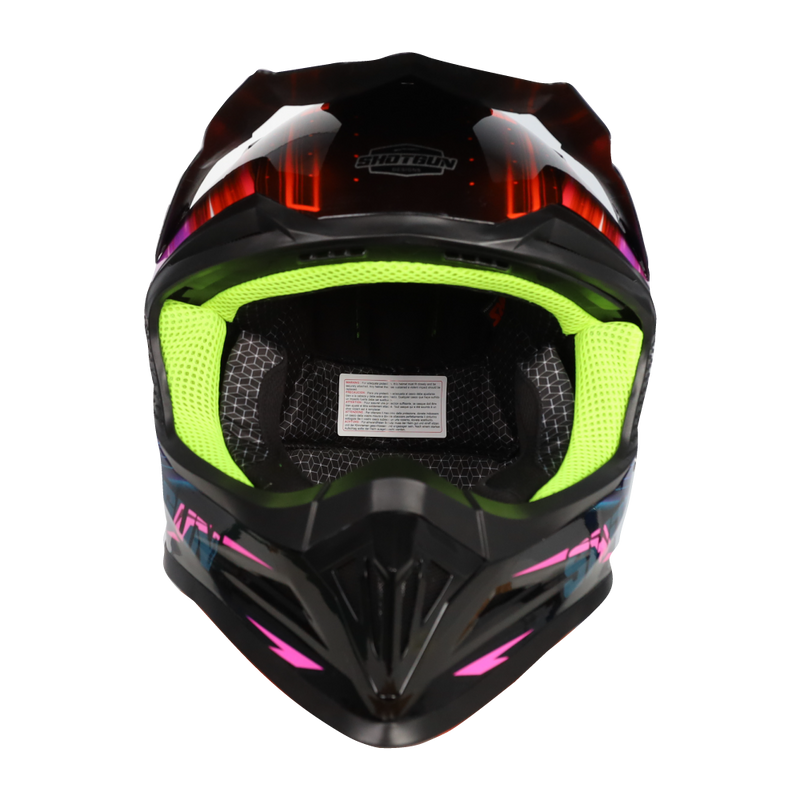 RXT SG1 ULTRA+ BLUR BLACK & PINK HELMET