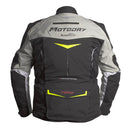 MOTODRY ADVENT TOUR "TREKKER" BLACK/GREY/FLURO JACKET