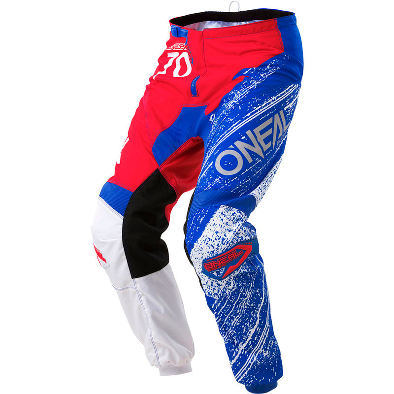 ONEAL ELEMENT BURNOUT RED/WHITE/BLUE YOUTH PANTS