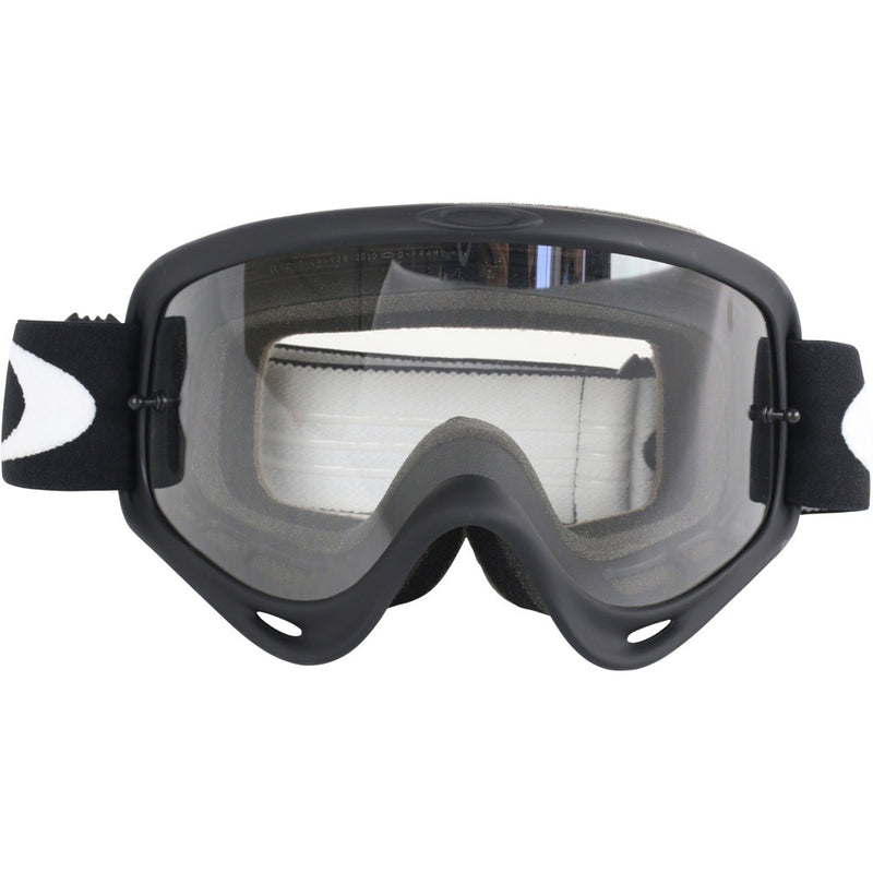 OAKLEY O-FRAME MATTE BLACK GOGGLES WITH CLEAR LENS