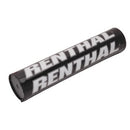 RENTHAL 7/8 BLACK, WHITE & SILVER 10" BAR PAD