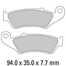 FERODO BRAKE PADS - FDB892EF