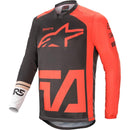 ALPINESTARS 2021 RACER COMPASS ANTHRACITE / FLURO RED JERSEY
