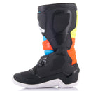 ALPINESTARS TECH 3S BLACK, FLURO & RED KIDS BOOTS
