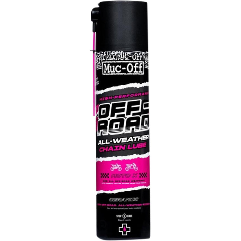 MUC-OFF 400ML OFF ROAD ALL WEATHER CHAIN LUBE