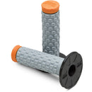 PRO TAPER GREY & ORANGE DUAL COMPOUND PILLOW TOP GRIPS