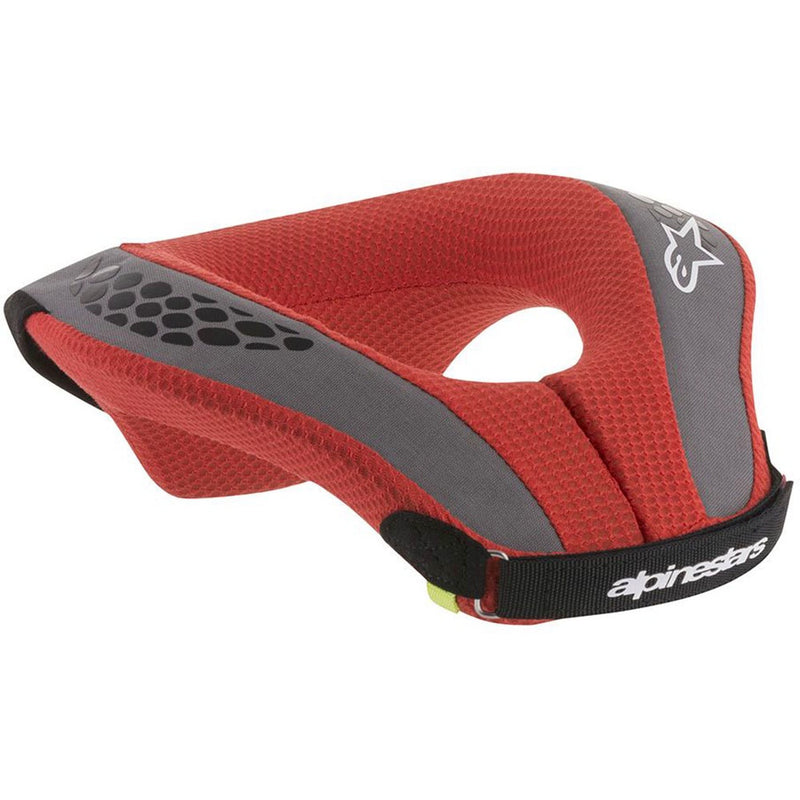 ALPINESTARS YOUTH SEQUENCE NECK ROLL RED/BLACK/GREY