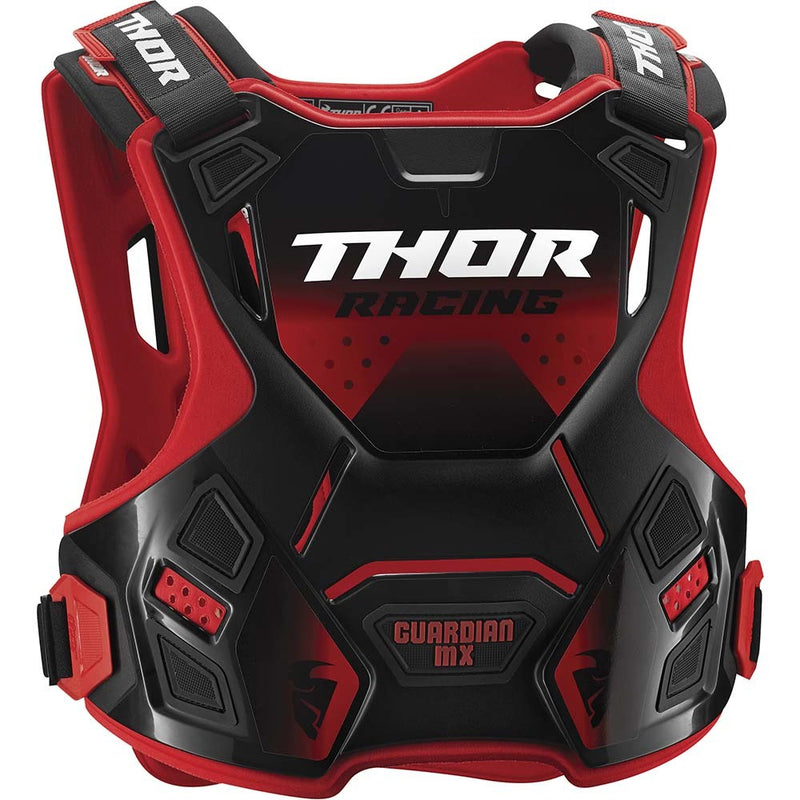 THOR RED & BLACK GUARDIAN MX KIDS BODY ARMOUR