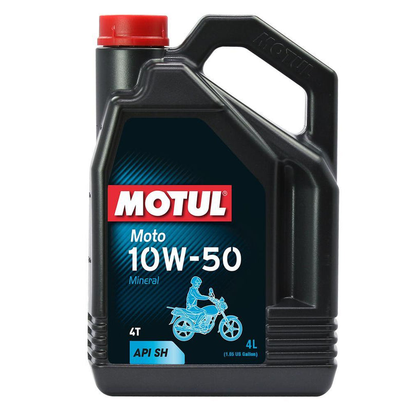MOTUL MOTO 10W50 4T ENGINE OIL 4L