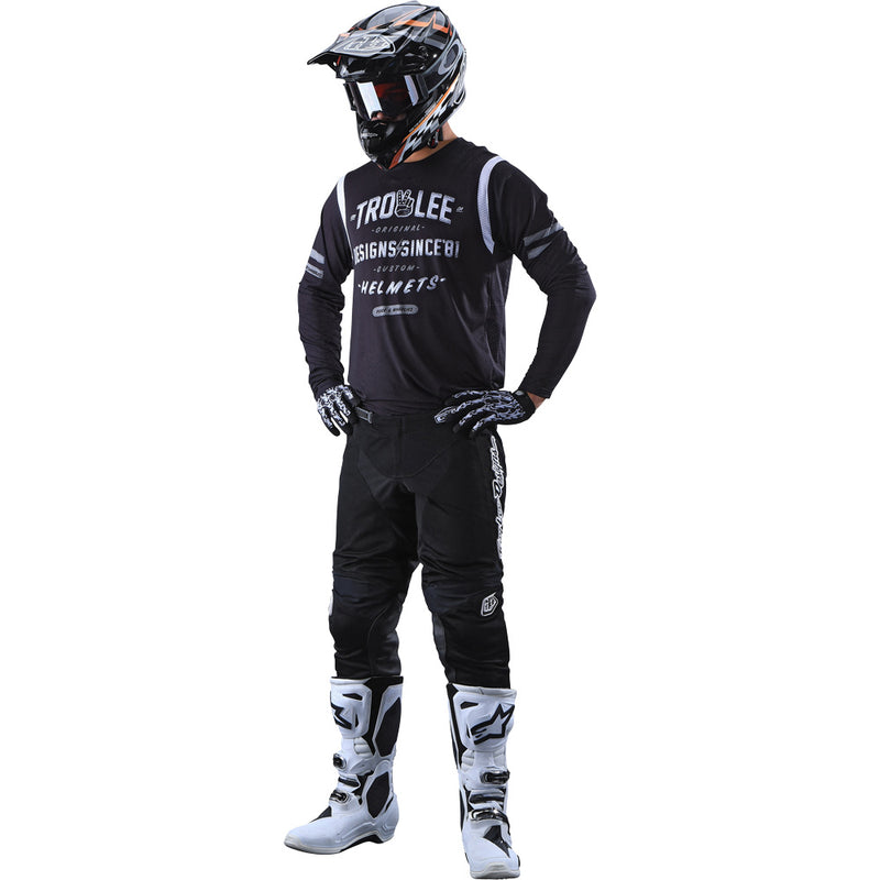 TROY LEE DESIGNS 2022 GP AIR ROLL OUT BLACK JERSEY
