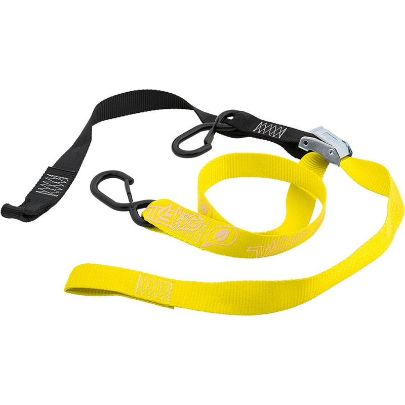 ONEAL DELUXE YELLOW / BLACK TIE DOWNS