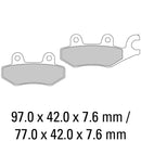 FERODO BRAKE PADS - FDB631EF