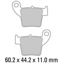 FERODO BRAKE PADS - FDB2139SG (PK = 2 Pads) [BQ25]