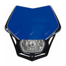RACETECH BLUE V-FACE HALOGEN HEADLIGHT