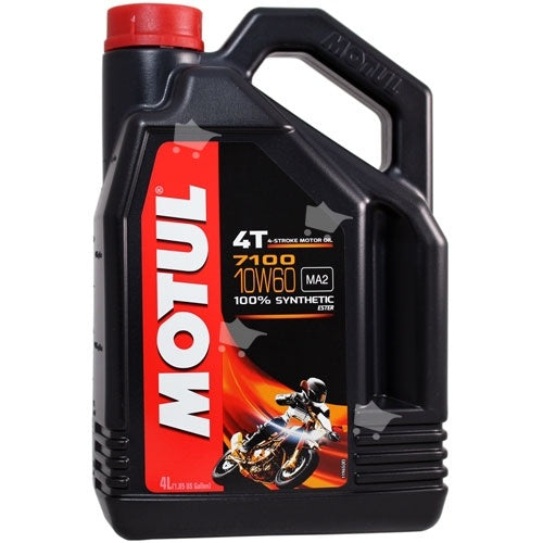 MOTUL 4L 7100 10W60 4T 4 STROKE ENGINE OIL | MOTUL | MX247 Motorcycle Parts, Clothes & Accessories