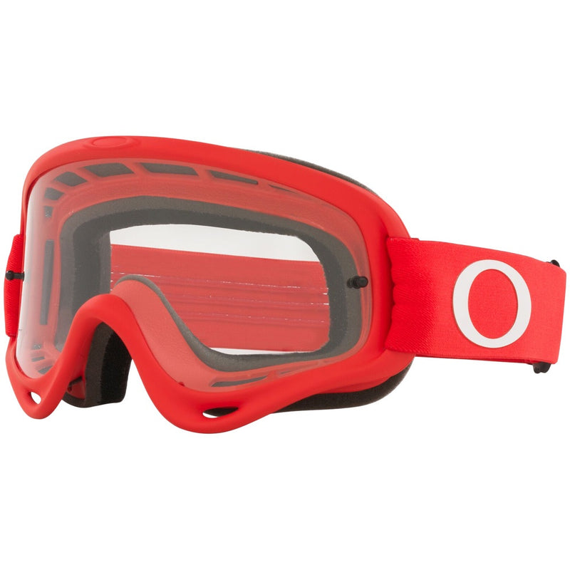 OAKLEY O-FRAME RED GOGGLES WITH CLEAR LENS