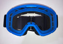 ZERO '7300' BLUE JUNIOR MX GOGGLES