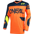 ONEAL ELEMENT RACEWEAR ORANGE/BLUE YOUTH JERSEY