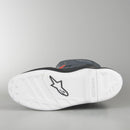 ALPINESTARS TECH 7S YOUTH BLACK DARK GREY & FLURO RED BOOTS