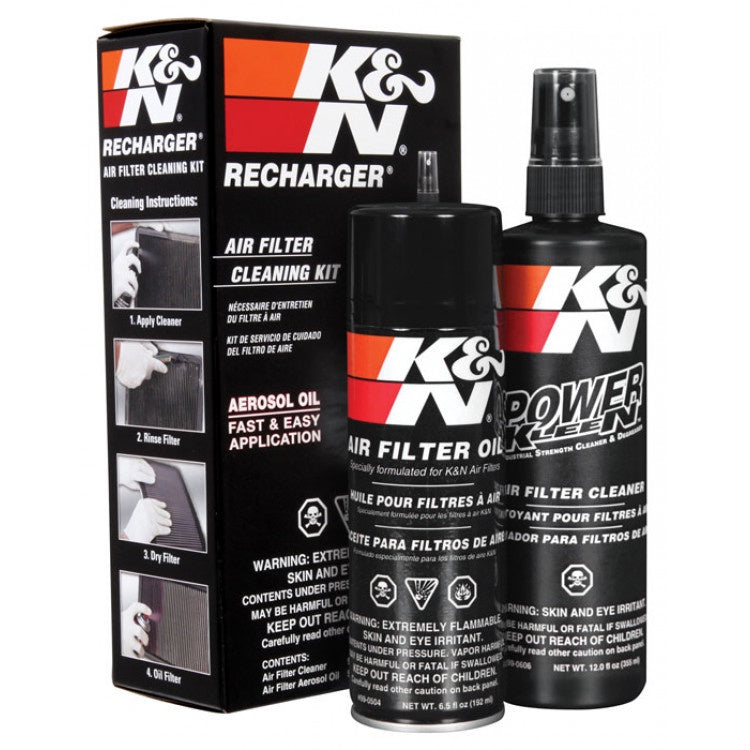 K&N RECHARGER SERVICE KIT WITH AEROSOL OIL