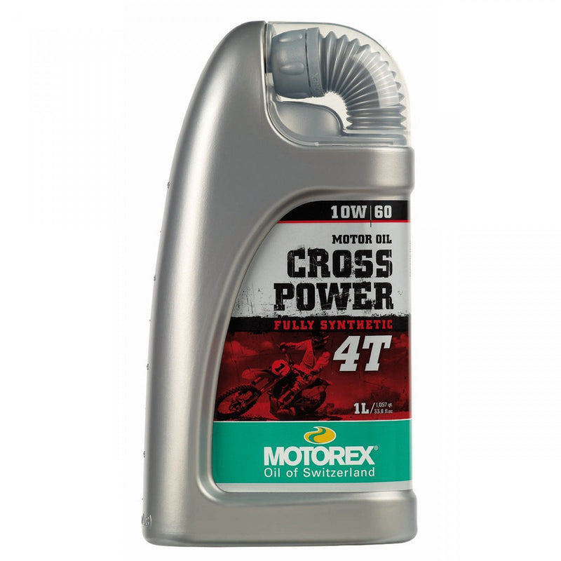 MOTOREX 1L 10W60 4T CROSS POWER 4 STROKE OIL | MOTOREX | MX247 Motorcycle Parts, Clothes & Accessories