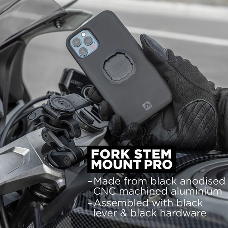 QUAD LOCK PRO MOTORCYCLE FORK STEM MOUNT