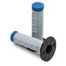 PRO TAPER TRI DENSITY GREY & BLUE HALF WAFFLE GRIPS