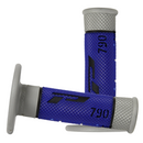 PROGRIP BLUE TRIPPLE GRIP REVERSE WAFFLE GRIPS