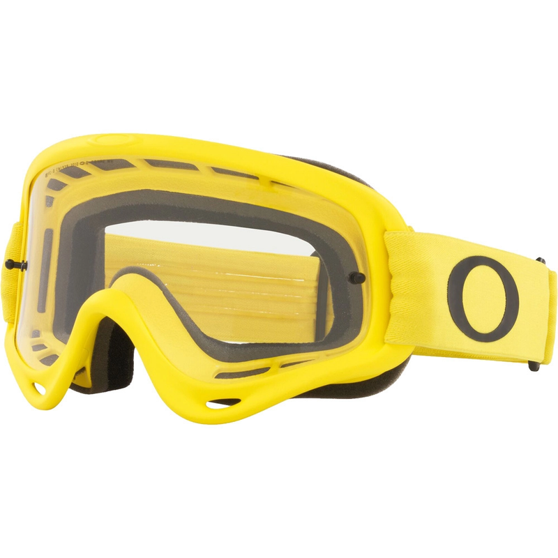 OAKLEY O-FRAME YELLOW GOGGLES WITH CLEAR LENS