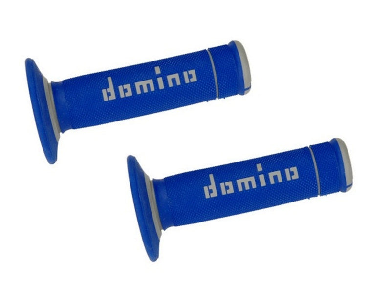DOMINO BLUE & GREY MX A190 SLIM DIAMOND GRIPS