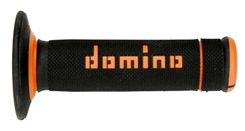 DOMINO BLACK & ORANGE MX A190 SLIM GRIPS